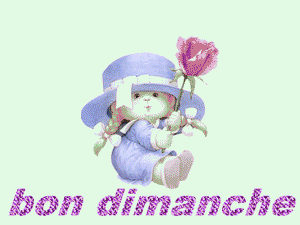 Gif animé Bon dimanche enfant